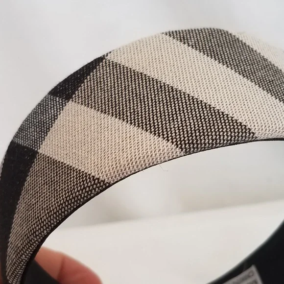 Burberry Headband-Nova Check w/lurex threading display picture 2
